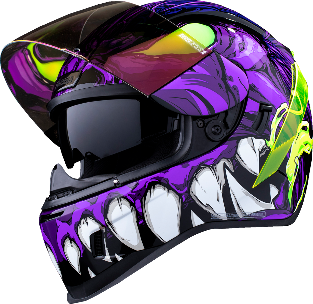 ICON Airform helmet side profile showing graphic design