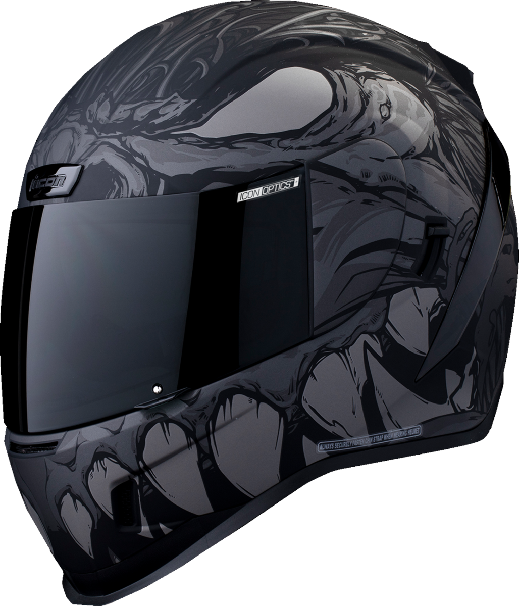 ICON Airform helmet side profile showing graphic design