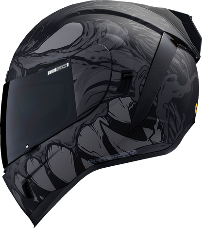 ICON Airform helmet side profile showing graphic design