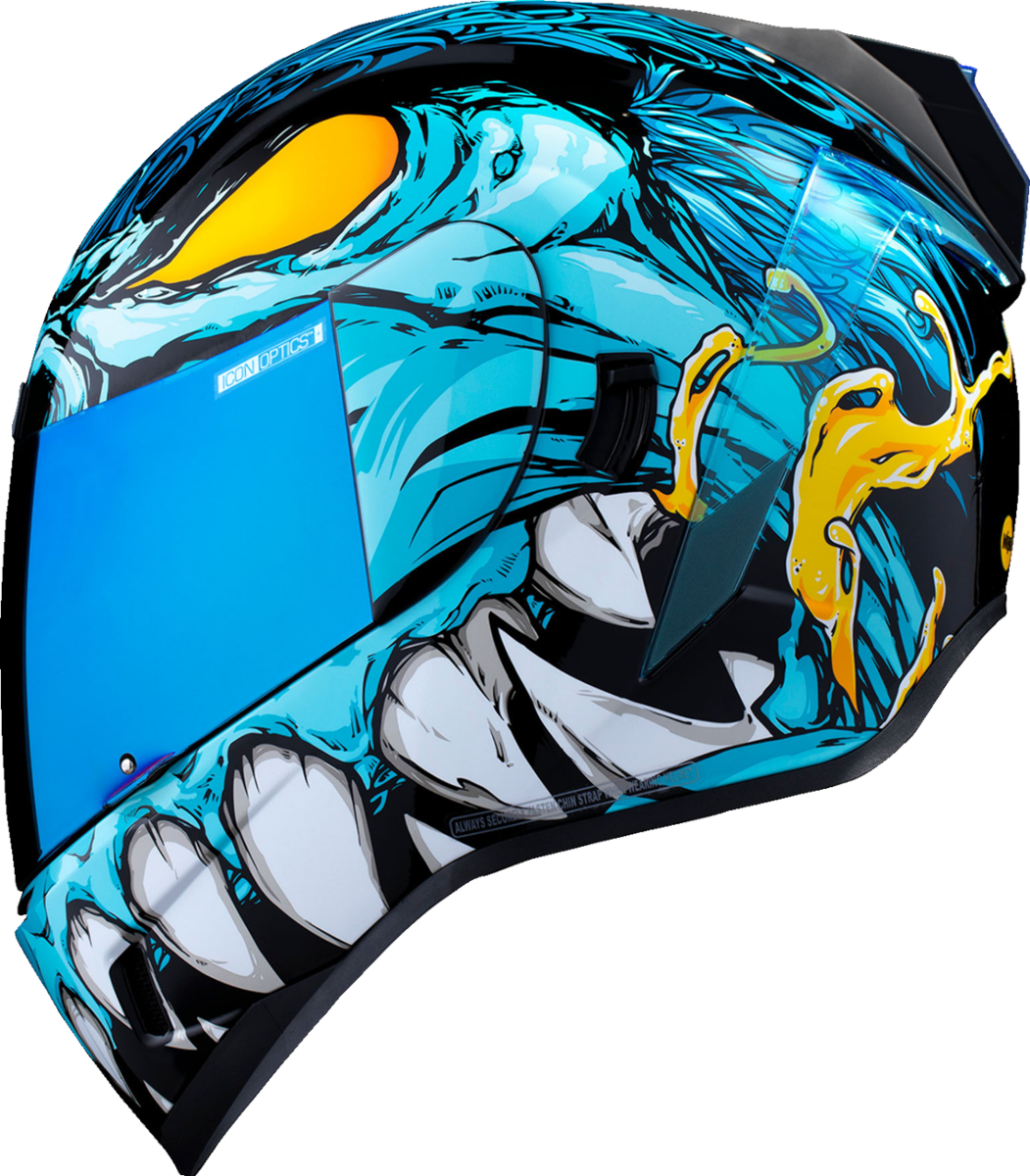 ICON Airform helmet side profile showing graphic design