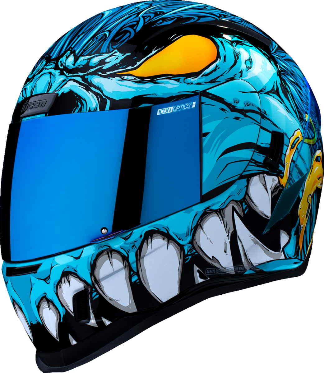 ICON Airform helmet side profile showing graphic design