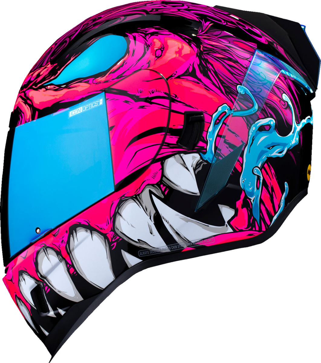 ICON Airform helmet side profile showing graphic design