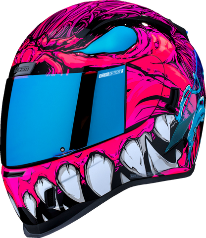 ICON Airform helmet side profile showing graphic design