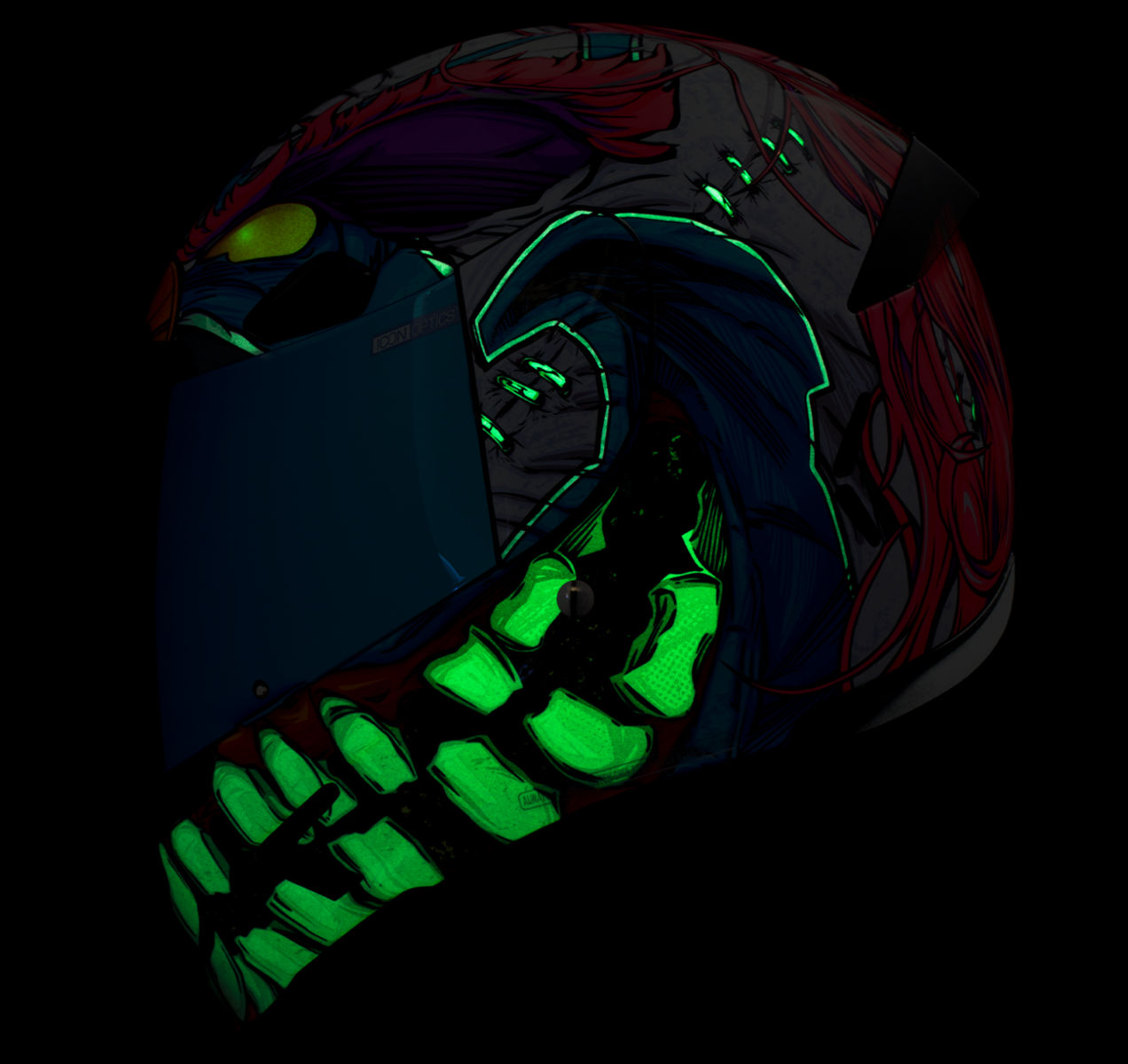 ICON Airframe Pro Helmet Krazy Klown 2