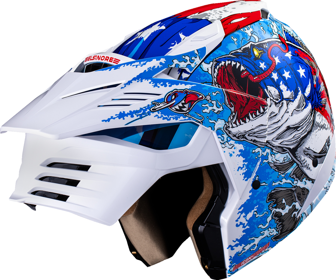 ICON Elsinore Helmet American Basstard