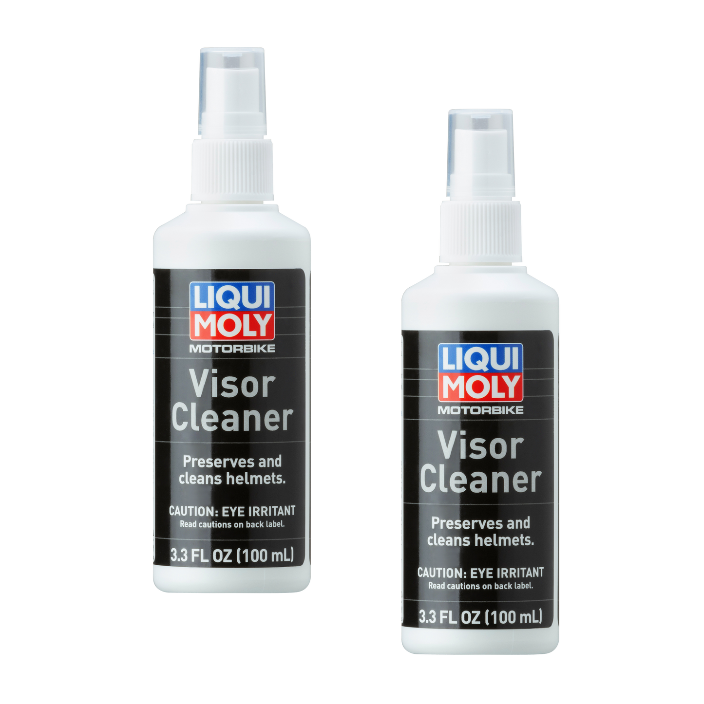 Anti-Fog Visor Cleaner for Motorcycle Helmets by Liqui Moly 2 Pack 100 ml