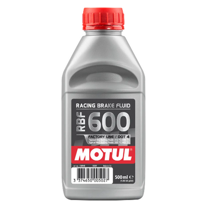 MOTUL RBF 600 Racing Brake Fluid - Factory Line / DOT 4 - 500 ml 100949 - 2 Pack