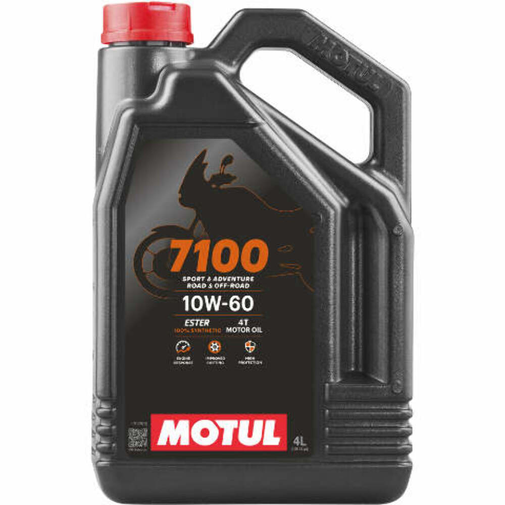 Motul 7100 10W60 100% Synthetic Motor Oil - 1 Liter 104100