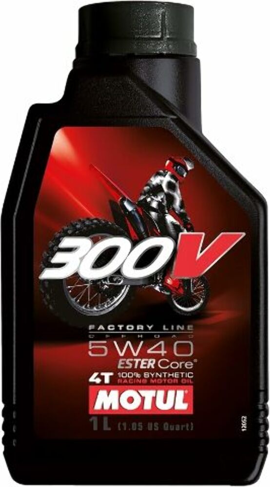 Motul 300V 5W40 100% Synthetic Motor Oil Road - 1 Liter