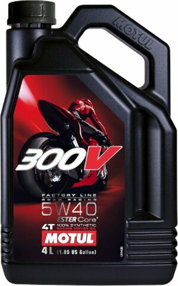 Motul 300V 5W40 100% Synthetic Motor Oil Road - 1 Liter