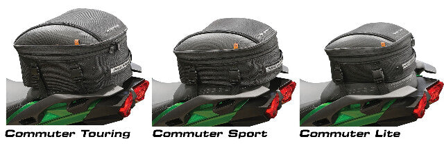 Nelson-Rigg Commuter Lite Tail/Seat Bag 12/15L Black