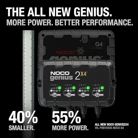 NOCO Genius 4-Bank 2X4 Charger