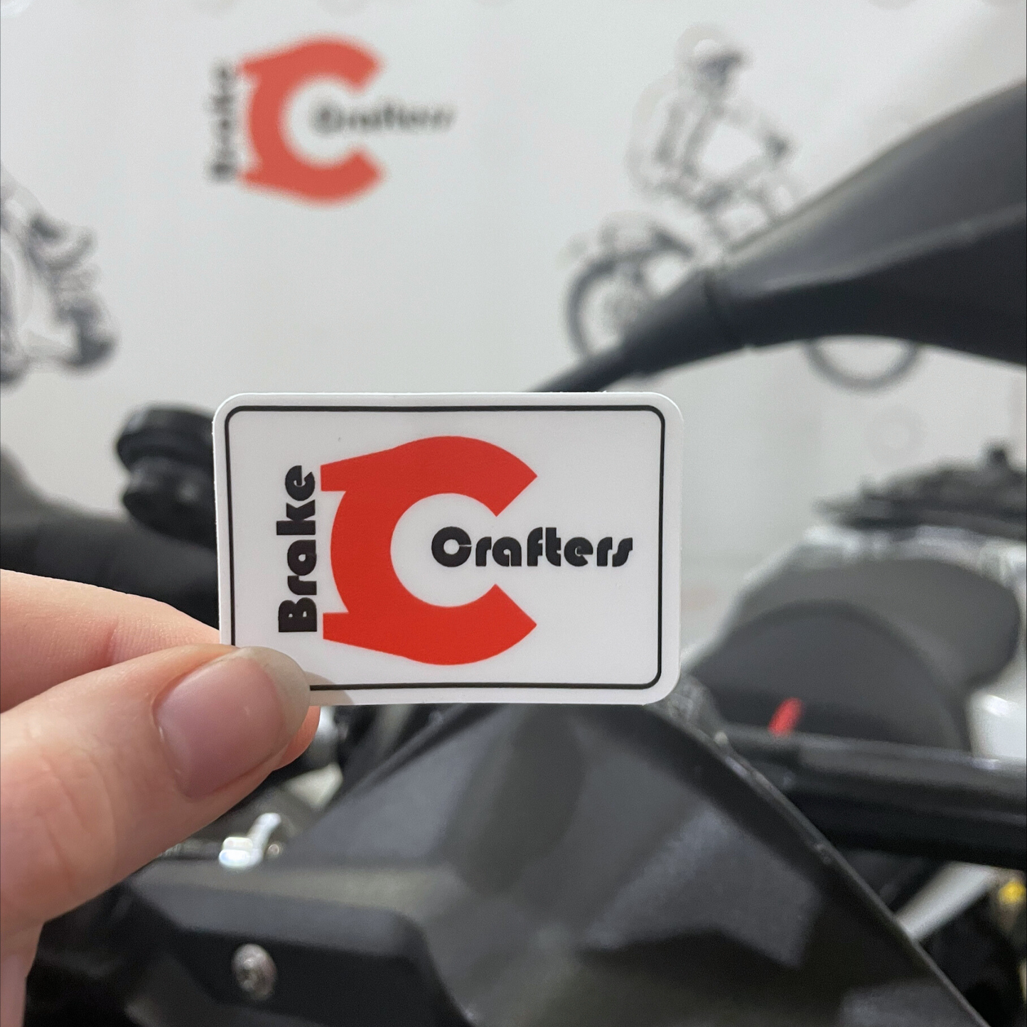 BrakeCrafters Sticker - 2" x 1.25"