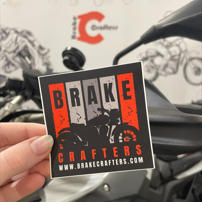 BrakeCrafters Sticker - 3" x 3"