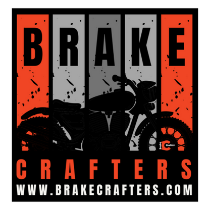 BrakeCrafters Sticker - 3" x 3"