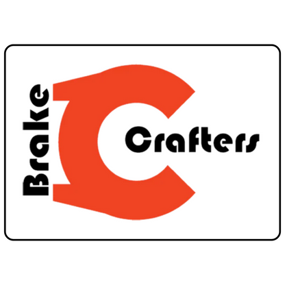 BrakeCrafters Sticker - 3" x 2"