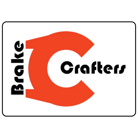 BrakeCrafters Sticker - 3" x 2"