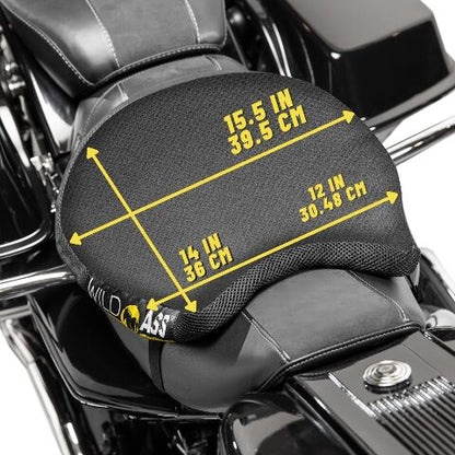 WILD ASS Air Seat Cushion - Air Gel - Saddle